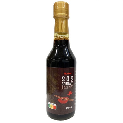 Sos sojowy jasny Auchan 150 ml