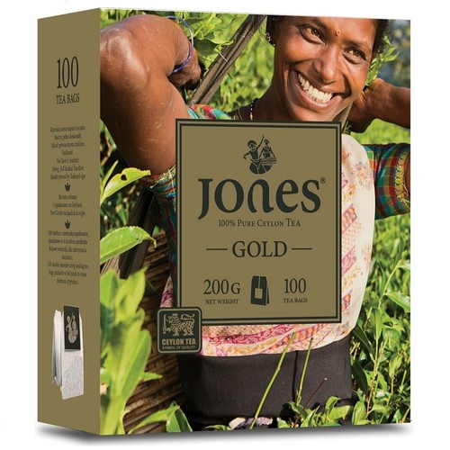 Herbata Ceylon Gold Jones 100 torebek