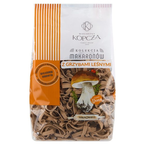 Makaron z grzybami leśnymi Makarony Kopcza 400 g