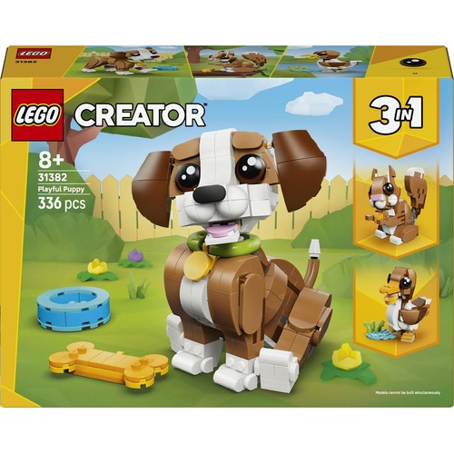 Zestaw konstrukcyjny Creator 3 w 1 Urocze zwierzątka: psotny szczeniaczek 31382 LEGO 1 sztuka