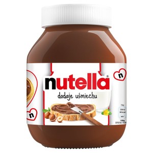Krem do smarowania z orzechami laskowymi i kakao Nutella 825 g