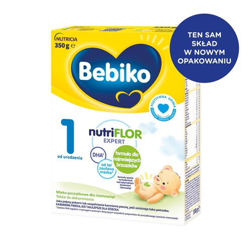 Mleko początkowe dla niemowląt Bebiko 350 g 