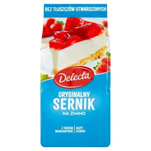 Sernik na zimno oryginalny Delecta 193 g