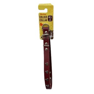 Skórzana obroża 40-48 cm Auchan 1 sztuka