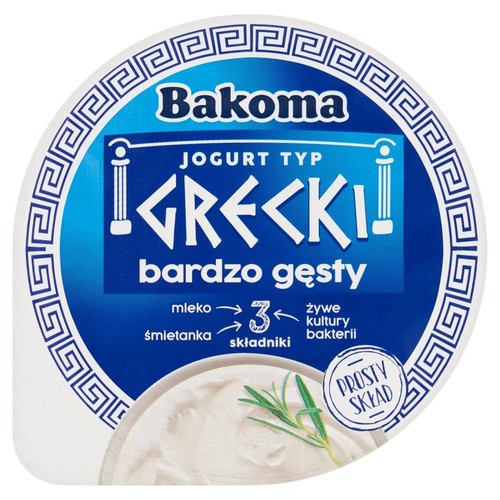 Jogurt naturalny typ grecki Bakoma 170 g