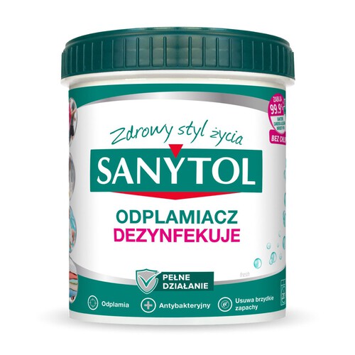 Odplamiacz dezynfekuje Sanytol 450 g