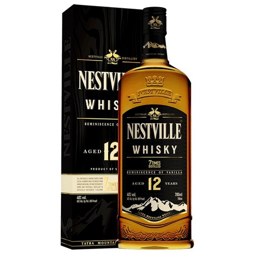 Whisky blended 12YO alk. 40,0% obj. Nestville 700 ml