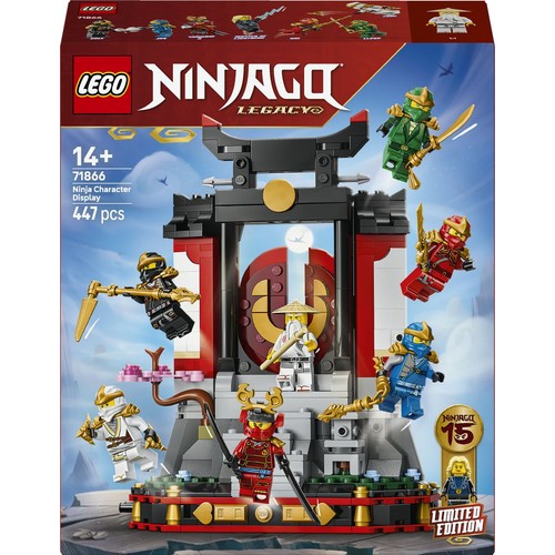 NINJAGO® Ozdoba z postaciami ninja — 15-lecie 71866 LEGO 1 sztuka