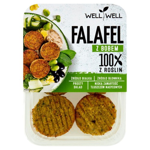 Falafel z bobem  Well Well 200 g