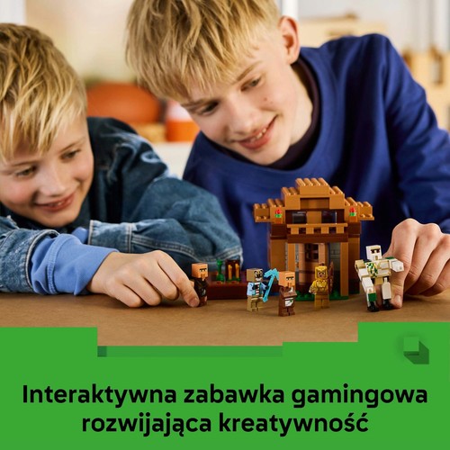 Minecraft Najazd przywoływaczy na wioskę 21596 LEGO 1 sztuka