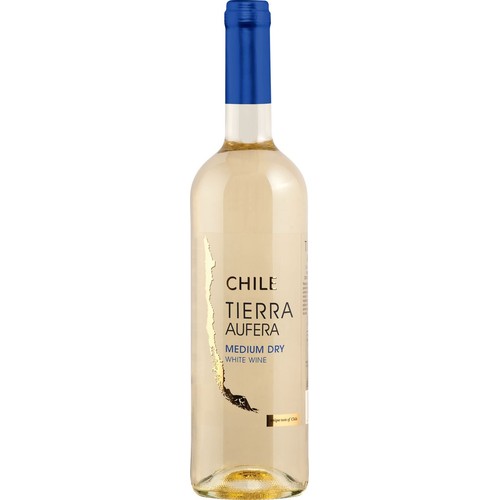 Wino chilijskie białe półwytrawne Sauvignon Blanc alk. 12,0% obj Tierra Aufera 750 ml