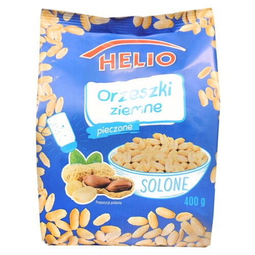 Orzeszki ziemne prażone solone Helio 400 g