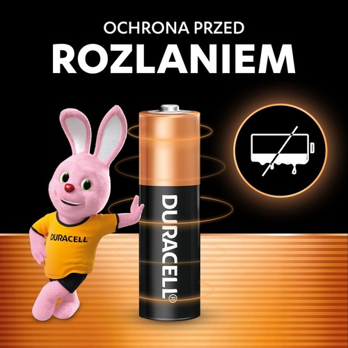 Baterie alkaiczne Basic AAA Duracell 6 sztuk