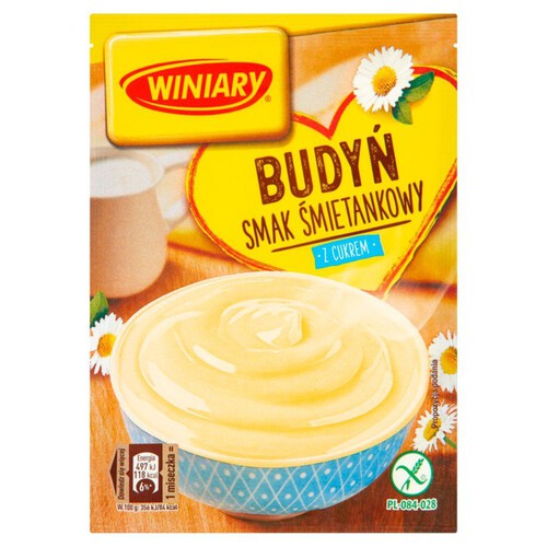 Budyń o smaku śmietankowym z cukrem Winiary 60 g