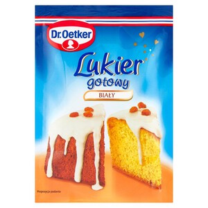 Lukier biały gotowy. Dr. Oetker 100 g