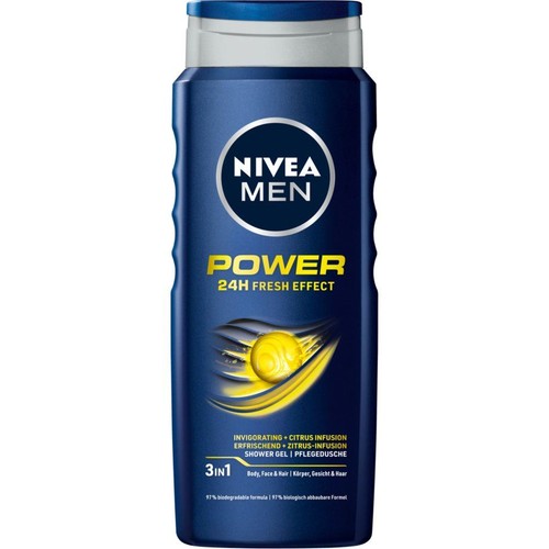 Żel pod prysznic Power   NIVEA MEN 500 ml