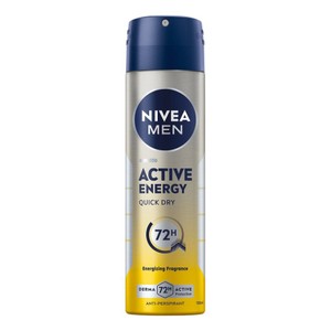 Antyperspirant w sprayu dla mężczyzn Active Energy NIVEA MEN 150 ml