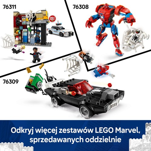 Marvel Mech Spider-Mana kontra Anti-Venom 76308 LEGO 1 sztuka