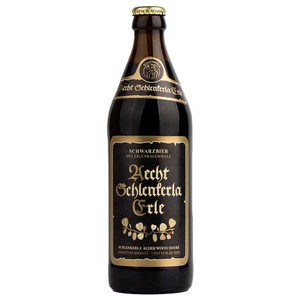 Piwo niemieckie ciemne Erle Alder Wood Smoke alk. 4,2% obj. Aecht Schlenkerla  500 ml