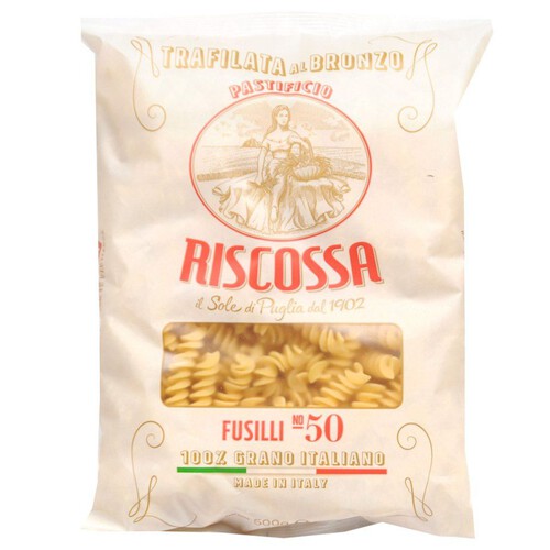 Makaron z semoliny z pszenicy durum Fusilli Riscossa 500 g