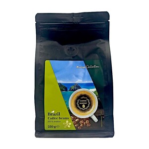 Kawa palona ziarnista Brazil Auchan 250 g