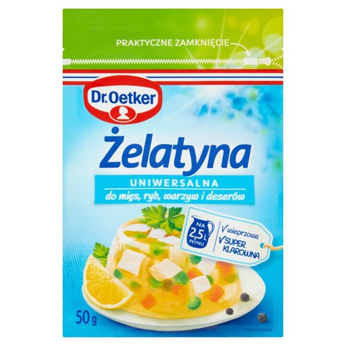 Żelatyna spożywcza Dr. Oetker 50 g