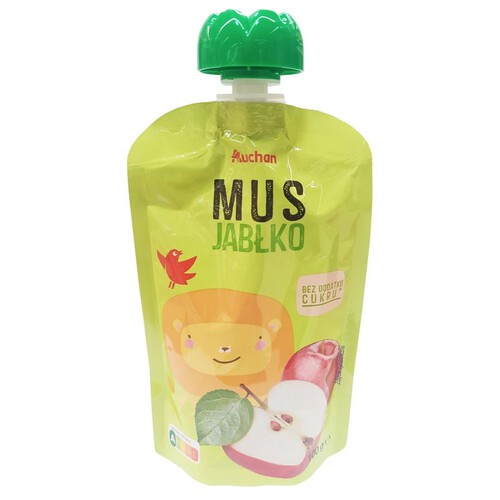 Mus jabłkowy Auchan 100 g