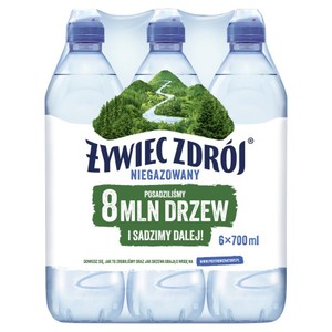 Woda niegazowana Żywiec Zdrój 6 x 0,7 l
