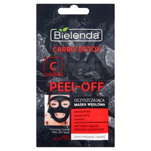 Carbo Detox Peel-off oczyszczająca maska węglowa Bielenda  1 sztuka