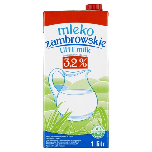 Mleko Zambrowskie 3.2% Mlekpol 1 l