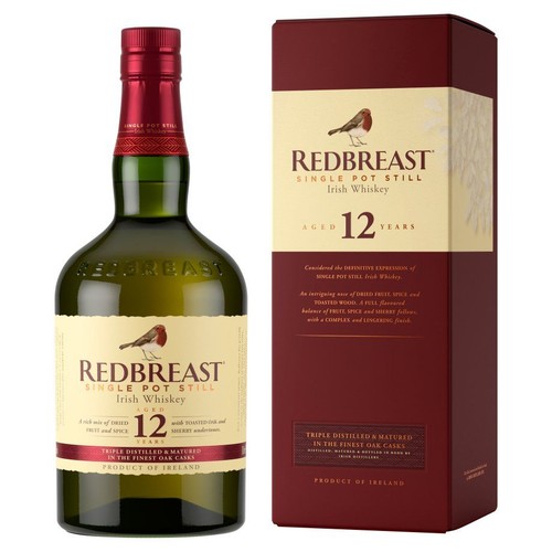 Whiskey irlandzka Single Pot Still alk. 40,0% obj. Redbreast 700 ml