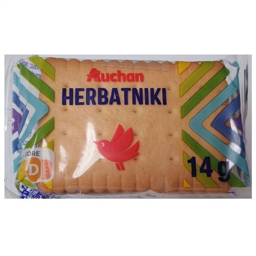 Herbatniki Auchan 3 x 14 g