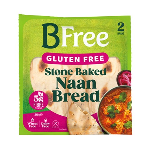 Naan chlebki bez glutenu i nabiału   BFree 240 g