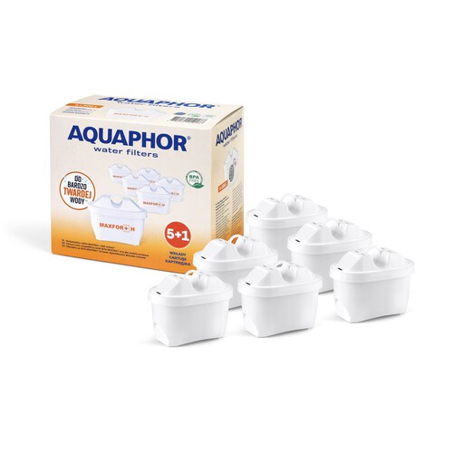 Wkład Maxfor Plus H, kpl (5+1) 6 szt Aquaphor 6 sztuk