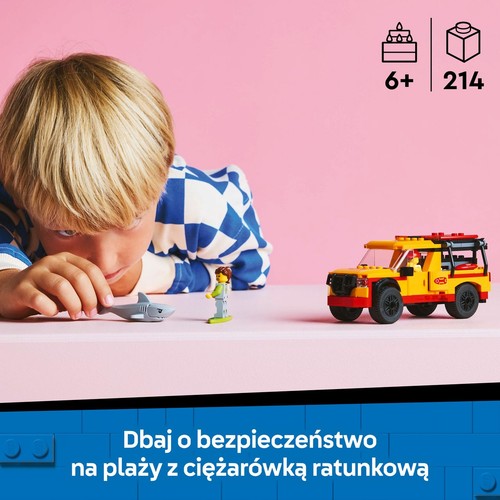 City Furgonetka ratowników plażowych 60453 LEGO 1 sztuka