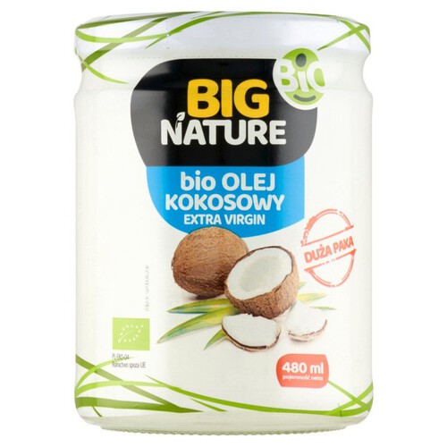 BIO Olej kokosowy extra virgin BIG Nature 480 ml