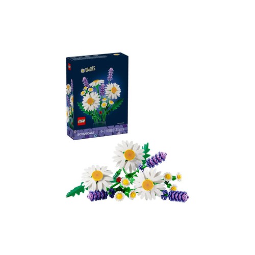 Botanicals Stokrotki, kwiatowa dekoracja dla dzieci 11508 LEGO  1 sztuka