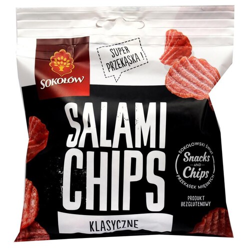 Chipsy salami bez glutenu Sokołów 50 g