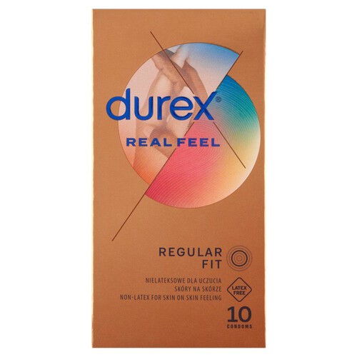 Prezerwatywy nielateksowe RealFeel Durex 10 sztuk