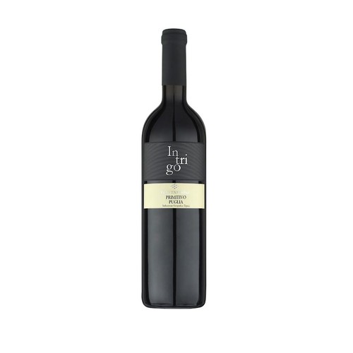 Wino włoskie czerwone wytrawne Intrigo Primitivo Puglia alk. 13,0% obj. Vinicola Tombacco 750 ml