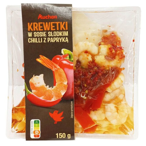 Krewetki w sosie chili Auchan 150 g