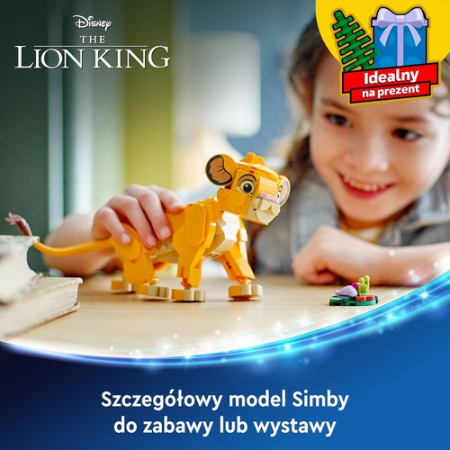 Disney Classic Król Lew - lwiątko Simba 43243. LEGO 1 sztuka