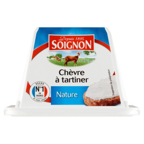 Serek do smarowania naturalny Soignon 140 g