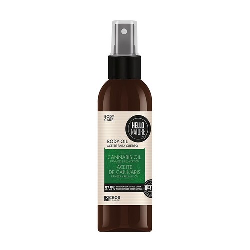 Olejek do ciała z olejem Cannabis HELLO NATURE 130 ml