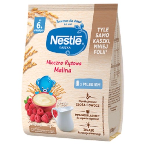 Kaszka mleczno-ryżowa malina po 6. miesiącu Nestlé 230 ml