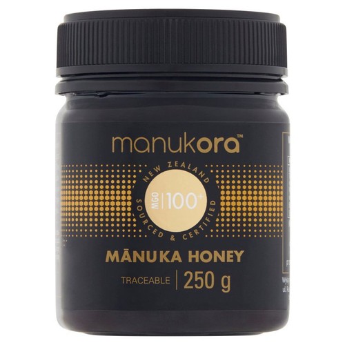 Miód Manuka MGO 100+ Manukora 250 g
