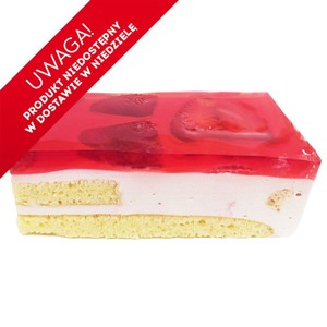 Truskawkowa szachownica Cukiernia Auchan na wagę ok. 400 g