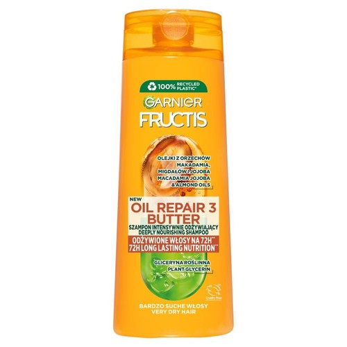 Szampon wzmacniający do włosów Oil Repair 3 Butter Garnier 400 ml