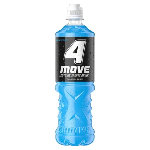 Napój izotoniczny niegazowany o smaku wieloowocowym 4Move 750 ml