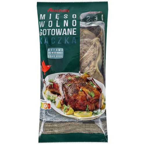 Kaczka wolno gotowana Auchan na wagę ok. 1,2 kg